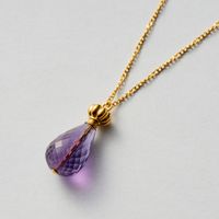 AcuteAccent/perfume bottle series アメシスト 涙型