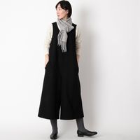 n.o.f.l/ウールコットンビエラサロペット