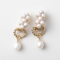 Ouca/淡水パール2wayイヤリング