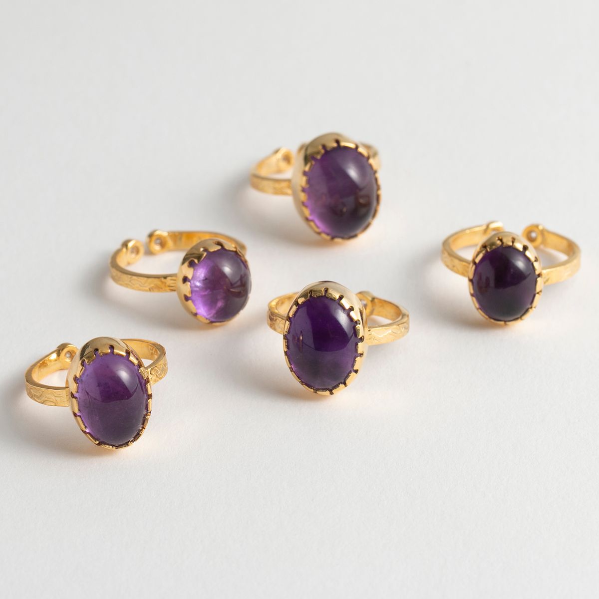 teRRam/1石リング アメジスト