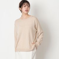 TUTIE./コットンカシミヤウールニットプルオーバー