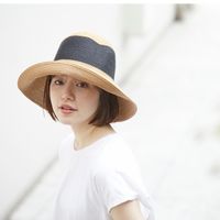 NAMIKI chapelière/ペーパーブレードツートンキャペリン