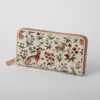 Coquette/ゴブラン　ラウンドファスナー　長財布