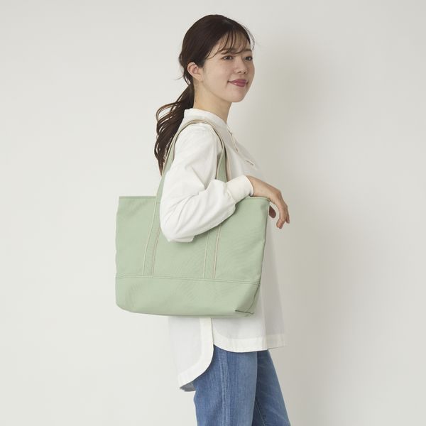 みつばちトート/ジッパー付きみつばちトート Mサイズ長め -実用性が