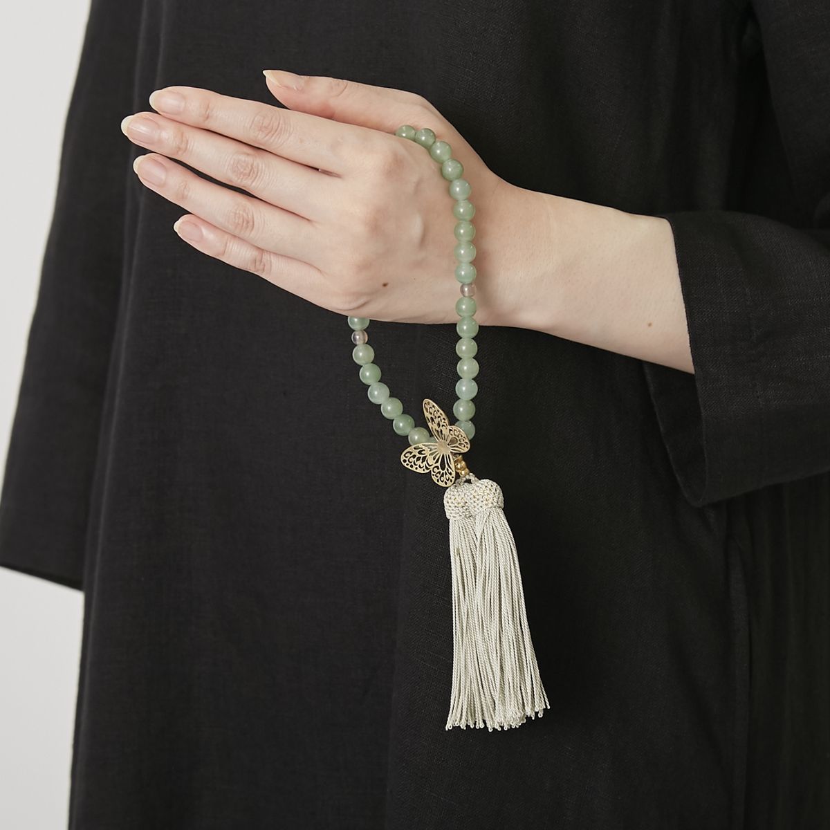 sasakihitomi/念珠 ちょうちょ