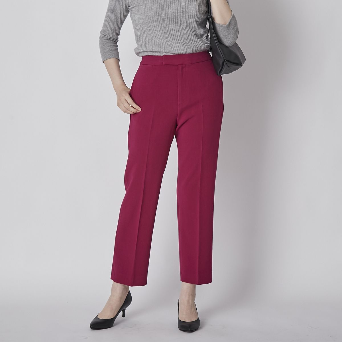 FANTASTICDAYS/ダブルクロスストレートパンツ