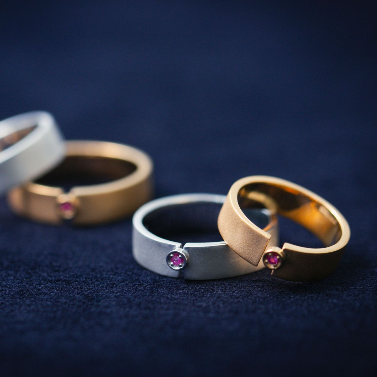 LISRIQUE/point ring ルビー