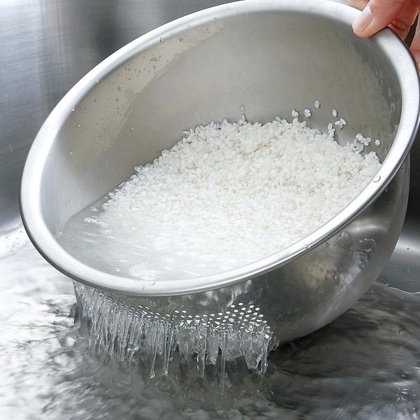 藤井器物製作所/3WAY水切りボウル -米研ぎも調理もこれひとつ！多用途