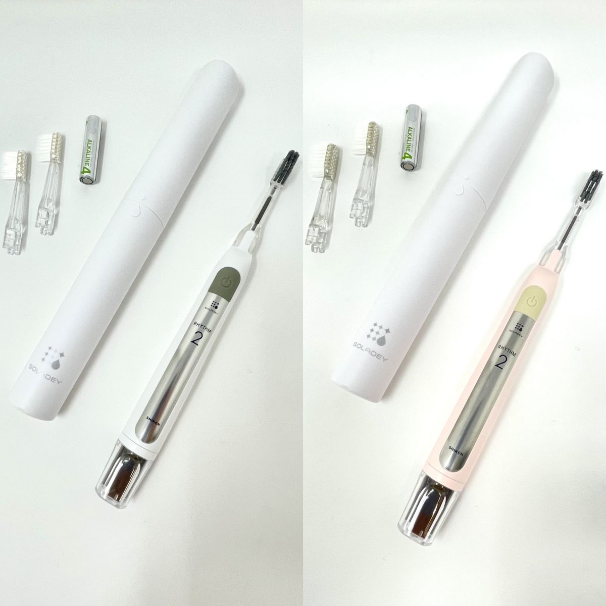 ホワイト＆ピンク