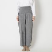 SAIFUKU/洗濯機で洗える　のびるニットパンツ ワイドタイプ