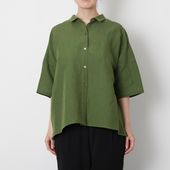 n.o.f.l/天日干し衿付きブラウス