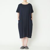 スタイルストアの高島ちぢみ 湯上りワンピース