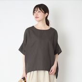Kilka/涼しくて袖口から下着が見えにくいオーバーブラウス