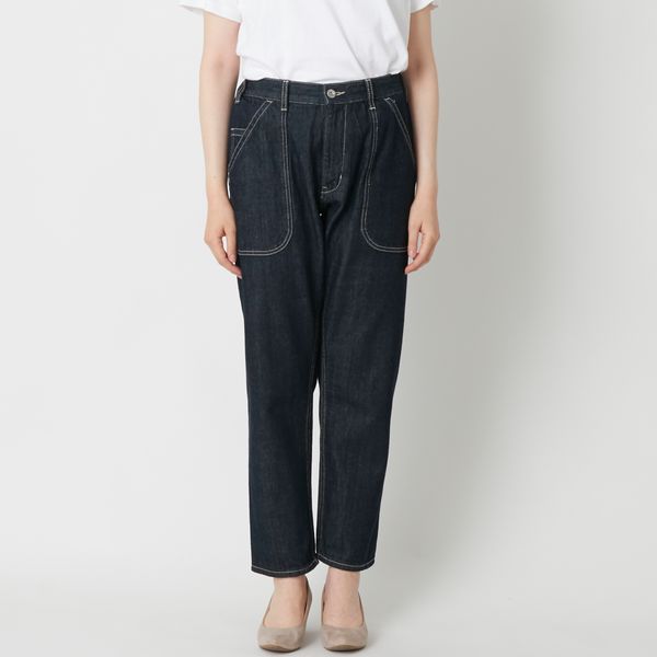 vent blanc/ベーカーデニム -脇の縫い目を無くしたので、シルエットが