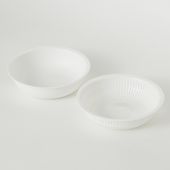 Like-it/米とぎにも使えるザルとボウル 浅型