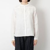 rolca/フレンチリネンスタンドカラーシャツ