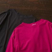 DAYS/コットンボートネックプルオーバー 2枚セット