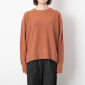 el alto/ウールカシミヤクルーネックニット