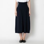 SAIFUKU/のびるニットロングスカート　ポケット付き