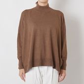 DRESS HERSELF/シルクカシミヤハイネックニット