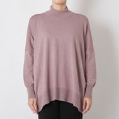 DRESS HERSELF/シルクカシミヤハイネックニット