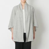 TANG./パイル裏毛ショールガウン