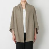 TANG./パイル裏毛ショールガウン