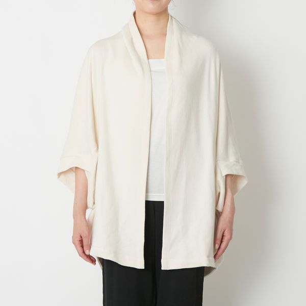 TANG./パイル裏毛ショールガウン -着心地にこだわったスーピマ綿の裏毛