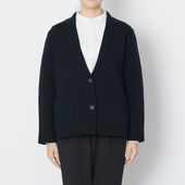 n.o.f.l/ウールコットンミラノリブテーラードジャケット