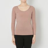 glamore femtech/Uネック長袖インナー