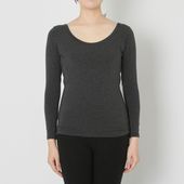 glamore femtech/Uネック長袖インナー