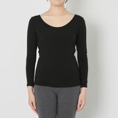 glamore femtech/Uネック長袖インナー