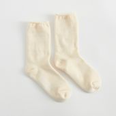 NISHIGUCHI KUTSUSHITA/シルクコットンホームソックス S