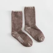 NISHIGUCHI KUTSUSHITA/シルクコットンホームソックス S