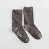 NISHIGUCHI KUTSUSHITA/シルクコットンホームソックス S