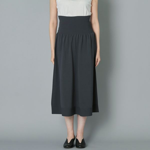 SAIFUKU/のびるニットロングスカート ポケット無し -スカート丈の調整