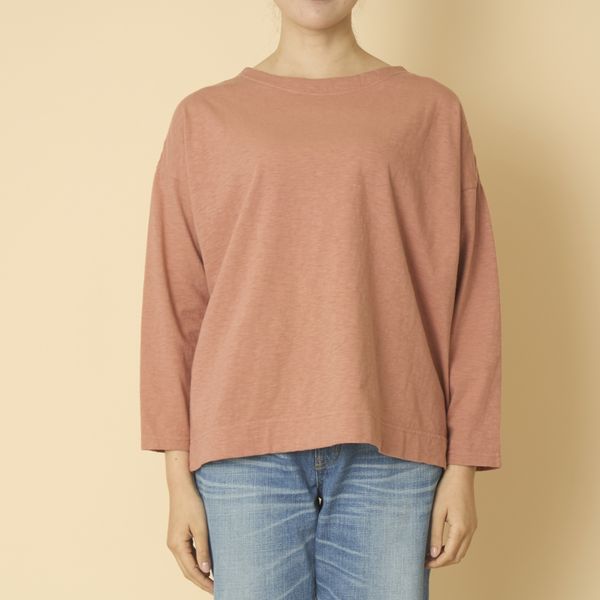 DAYS/コットンボートネックプルオーバー -大人女性の審美眼をクリア