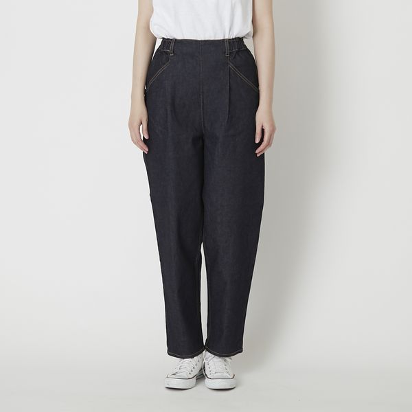 STELLA CIFFON/テーパードデニムパンツ -体を締め付けないのにすっきり
