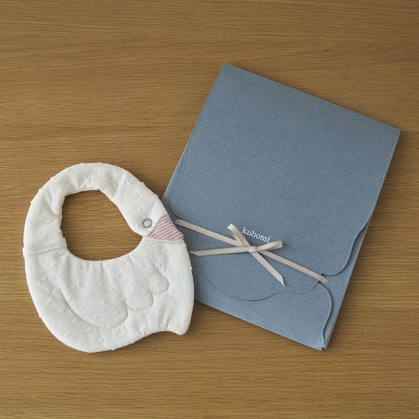 kubomi/あひるのスタイ ギフトボックス付き -吸水力と愛らしさを兼ねる