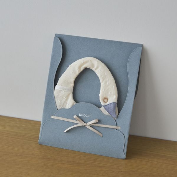 kubomi/あひるのスタイ ギフトボックス付き -吸水力と愛らしさを兼ねる