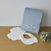 kubomi/あひるのスタイ刺繍タオルセット ギフトボックス付き