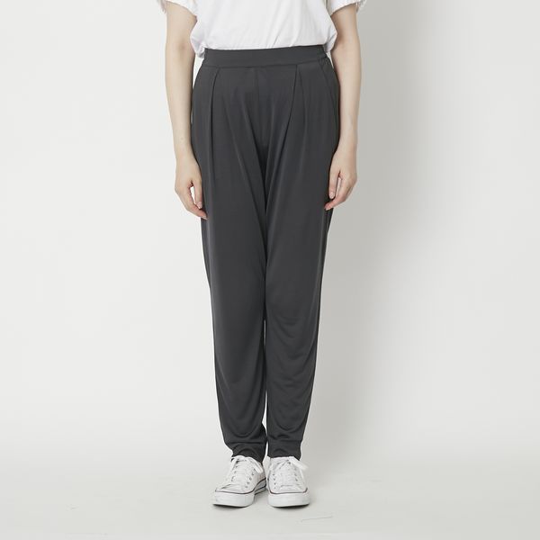 DRESS HERSELF/シルクモダールテーパードパンツ -上品なのにアクティブ