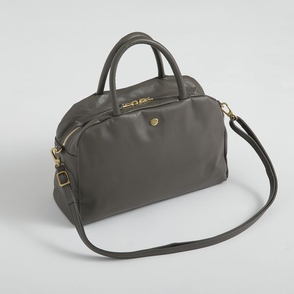 Neutral Gray/ハスキー2Wayショルダーバッグ -軽くて丈夫なボストン