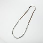 STELLA CIFFON/2wayコットンパールリボンネックレス