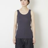 DRESS HERSELF/シルクリブタンクトップ