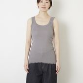 DRESS HERSELF/シルクリブタンクトップ
