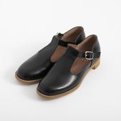SHOESbakery/Tストラップレザーシューズ
