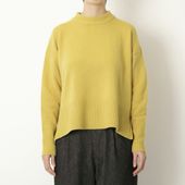NARU/タスマニアラムウールハイネックニット