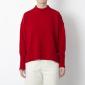 NARU/タスマニアラムウールハイネックニット