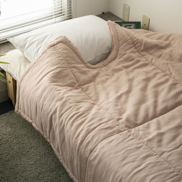 洛中 高岡屋/スフレガーゼ くびくり 薄掛けふとん -肩からしっかり